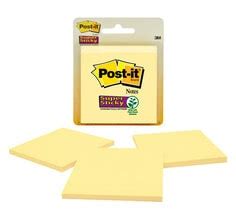 Post It Super Sticky Notes 3321 SSCY Canary Yellow 76 Mm X 76 Mm 3