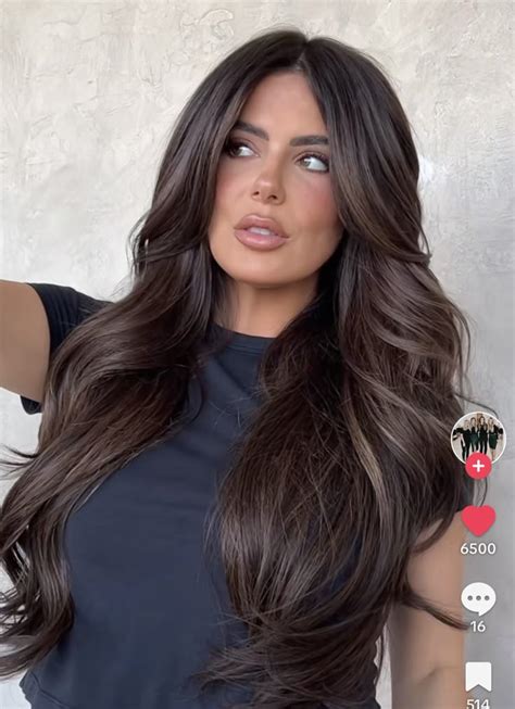 Balayage On Dark Hair Dark Brunette Hair Balayage Brunette Hair Color Balayage Hair Colour
