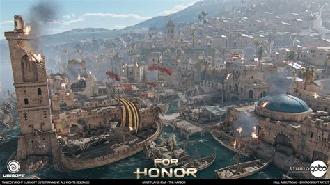 Paul Armstrong Art For Honor Dominion Map The Knights Harbor