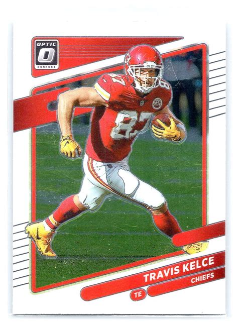 2021 Donruss Optic 33 Travis Kelce Football Kansas City Chiefs EBay