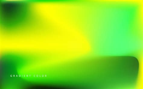 Fondo De Color Verde Y Amarillo Degradado Abstracto Vector Premium