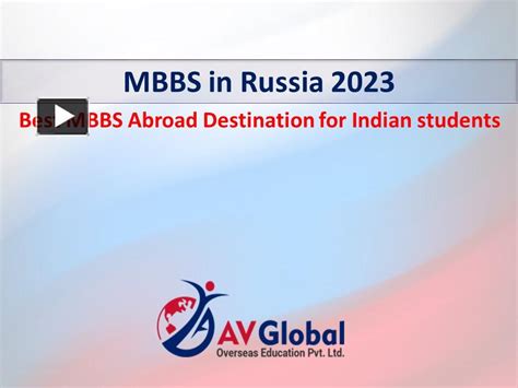 Ppt Mbbs In Russia 2023 Best Mbbs Abroad Destination For Indian