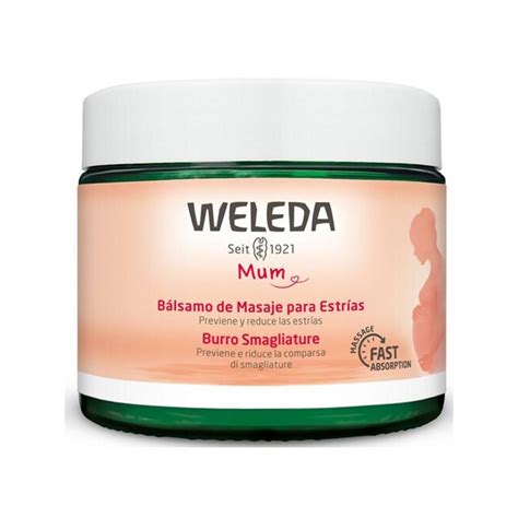 Weleda Burro Smagliature In Gravidanza Ml Farmacia Igea