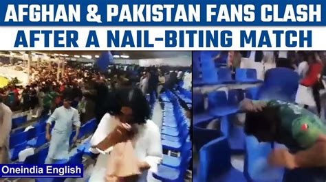 Asia Cup 2022 Afghanistan Fans Allegedly Beat Pakistan Fans With