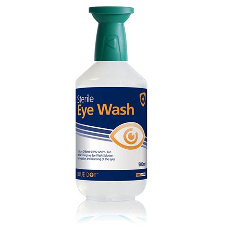 500ml Emergency Eye Wash With Eye Bath Ims First Aid