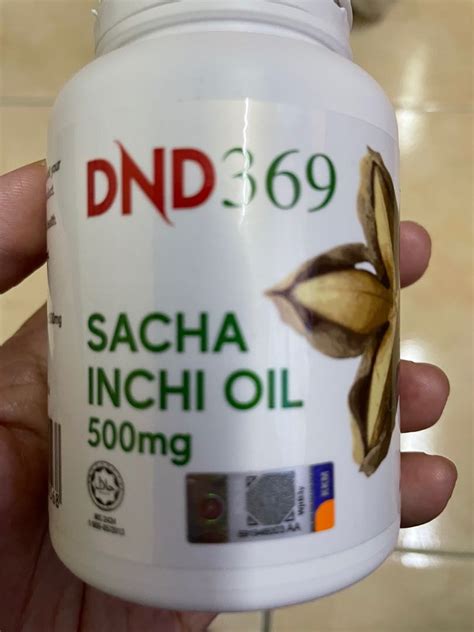 DND Sacha Inchi Oil Health Nutrition Health Supplements Vitamins