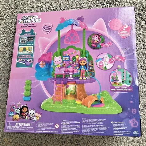 Dreamworks Gabbys Dollhouse Kitty Fairys Garden Treehouse