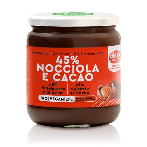 Crema Con Nocciole 45 E Cacao