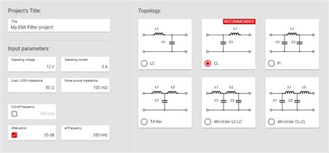 Lc Pi Filter Calculator