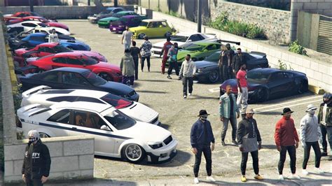 Gta Online Carmeet Ps Slideshow Drags Youtube