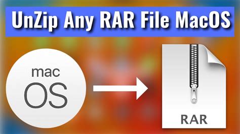 How To Open Rar Files On Mac Unzip Any Rar File On Macos Youtube