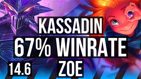 Kassadin Vs Zoe Mid Quadra Winrate Dominating Na Master