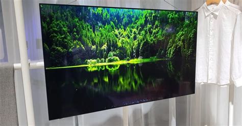 Самый легкий и тонкий OLED-телевизор диагональю 55 дюймов можно вешать ...