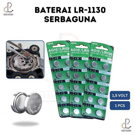 Jual Baterai Lr Lr Ag Batre Kalkulator Jam Alkaline Volt