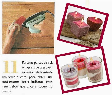 Do Que E Feito A Vela - Técnicas - Velas feitas em areia