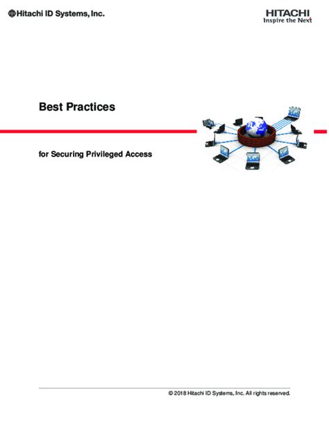 Best Practices For Securing Privileged Access