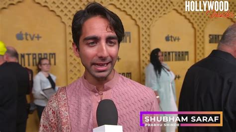 Red Carpet Revelations With Shubham Saraf At The Premiere Of Shantaram