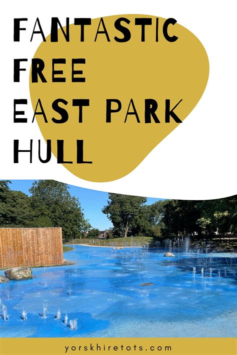 Free splash pad and family fun at East Park, Hull - Yorkshire Tots to Teens