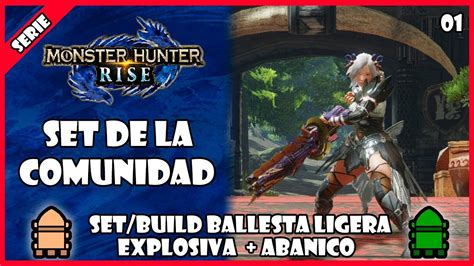 Set De La Comunidad Set Build Ballesta Ligera Explosiva Abanico