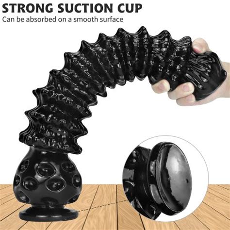 Plug Anal PVC Enorme Sensação Forte Torre De Prazer Chastity