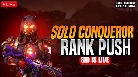 CROWN TO CONQUER SOLO RANK PUSH LIVE SID IS LIVE SOLO RANK PUSH