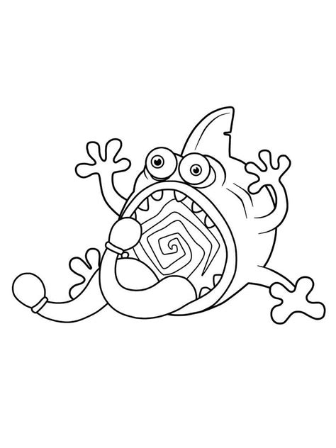 My Singing Monsters coloring pages