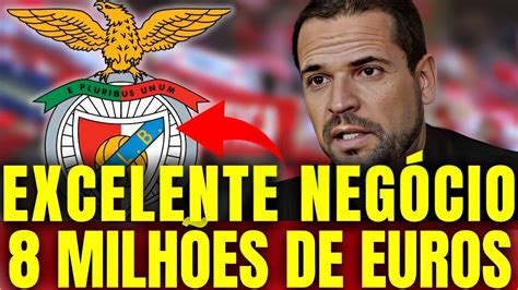 SAIU AGORA URGENTE EXCELENTE NEGÓCIO BENFICA CAMPEÃO NOTÍCIAS