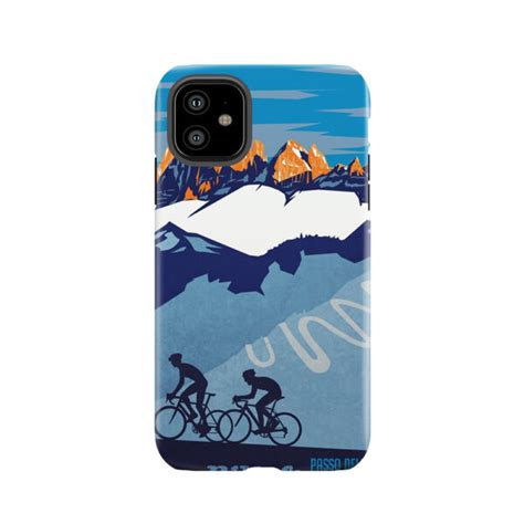 Giro D Italia Retro Passo Dello Stelvio Cycling Poster Tough Phone