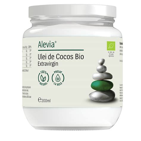 Ulei De Cocos Bio Extravirgin Ml Alevia Bebe Tei