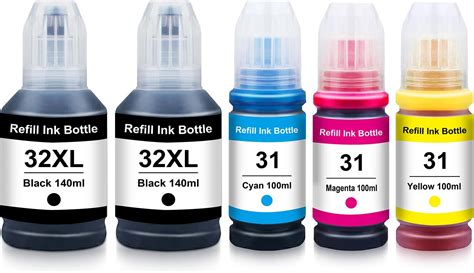 Amazon Esiwerjob Compatible Xl Black Ink Bottle Replacement For