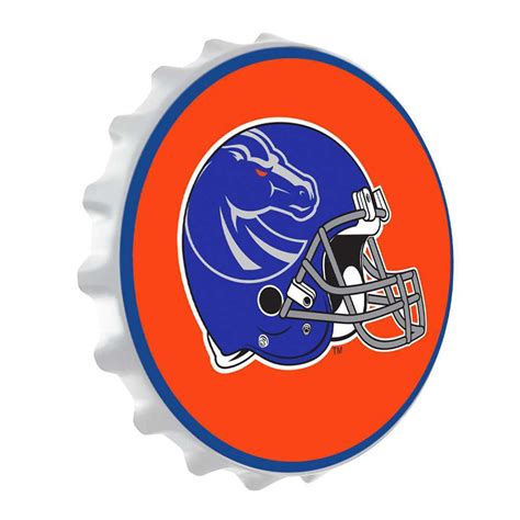Boise State Broncos: Helmet - Bottle Cap Wall Sign