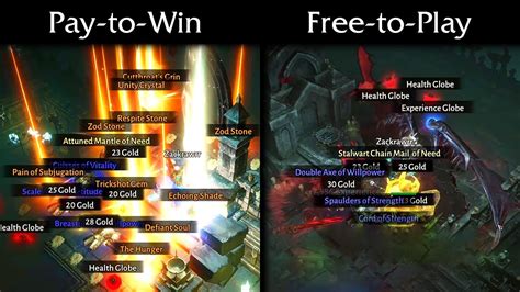 Pay Win Vs Free Play Compared In Diablo Immortal Youtube