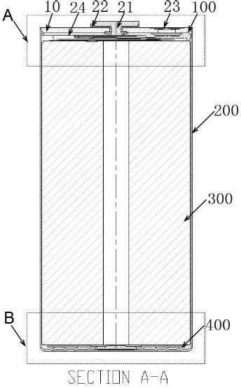 一种新型圆柱电池及电池模组的制作方法