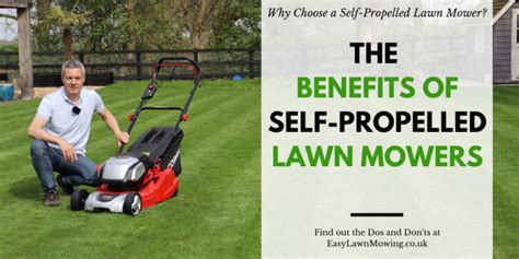 The Benefits Of Self Propelled Lawn Mowers Complete Guide