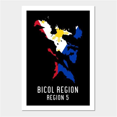 a black and white poster with the words,'ricol region region 5