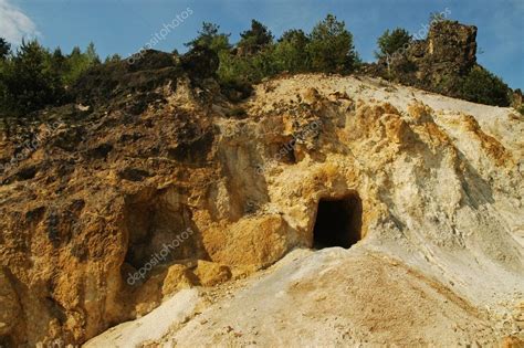 Gold mine entrance, Romania — Stock Photo © salajean #8837555