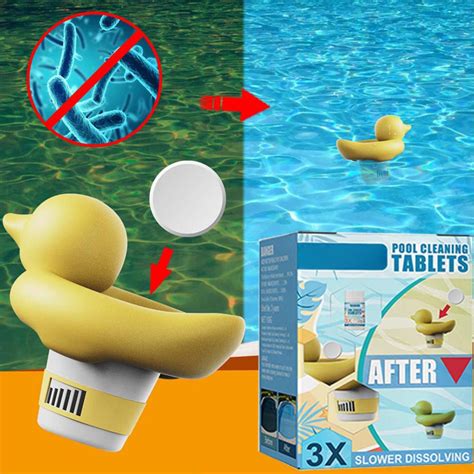 Pool Cleaning Effervescent Tablet Water Quality Cleaning Decontamination Clarification Hot