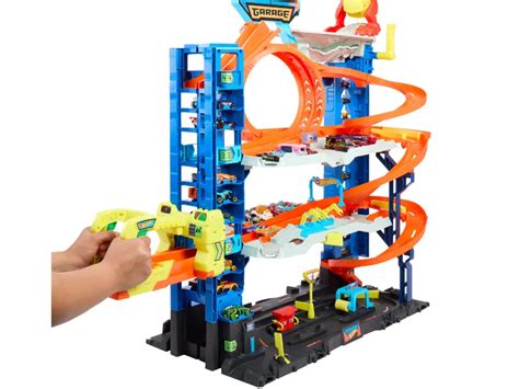 Mattel Hot Wheels City Mega Garaż Atak smoka Zestaw Auta pojazdy garaże Zabawki Dom