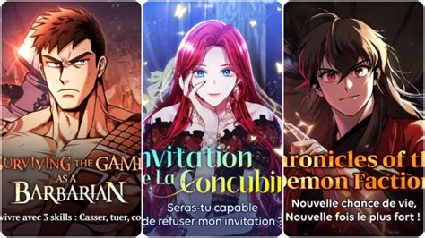 Les Sorties Webtoon Du Mois D Ao T