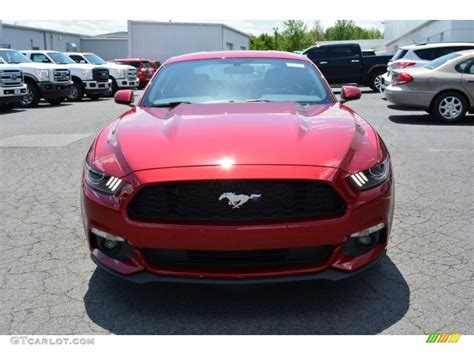 Ruby Red Metallic Ford Mustang V Coupe Exterior Photo