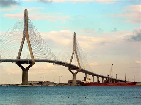 Bridge Of The Constitution Called La Pepa In The Bay Of Cadiz