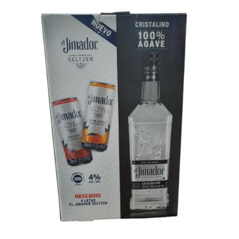 Tequila El Jimador Rep Cristalino 700 Ml4 Seltzer El Jimador Rep