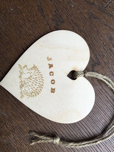 Personalised Customised Rustic Wooden Heart Plaque Room Etsy