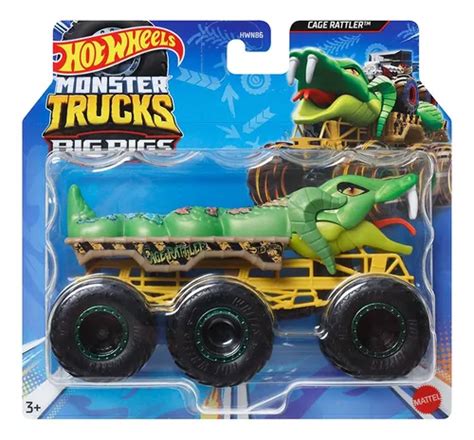 Monster Trucks Big Rigs Caminh O Reboque Hot Wheels Parcelamento Sem Juros