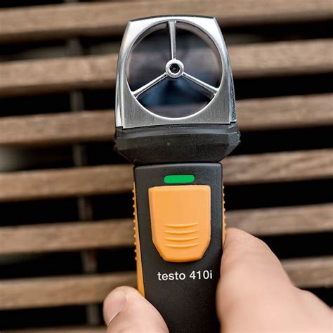 Анемометр testo 410i с крыльчаткой и Bluetooth