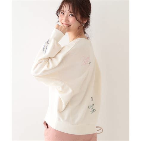 キューティーブロンド Cutie Blonde プリントアソート ドルマンスウェット ホワイト 401 ファッション通販 MAGASEEK マガシーク