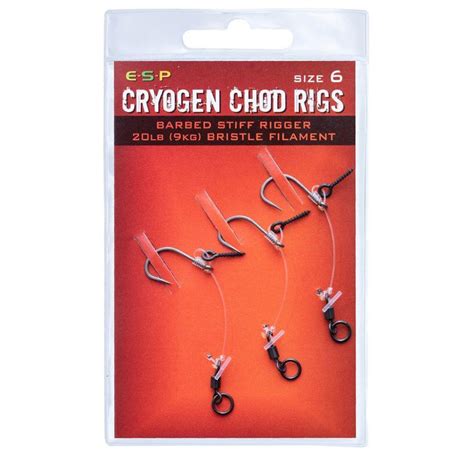 ESP Cryogen Chod Rig Barbed 8 Big Catch Tackle