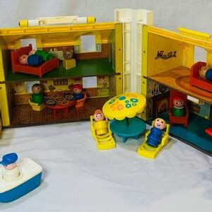 Fisher Price Little People House Vintage Play Family House - Etsy