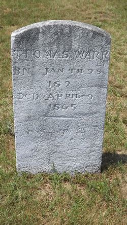 Thomas Warren 1809 1865 Find A Grave Memorial