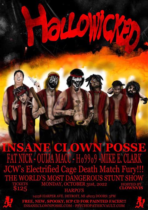 Insane Clown Posse Hallowicked Show In Detroit Nextmosh